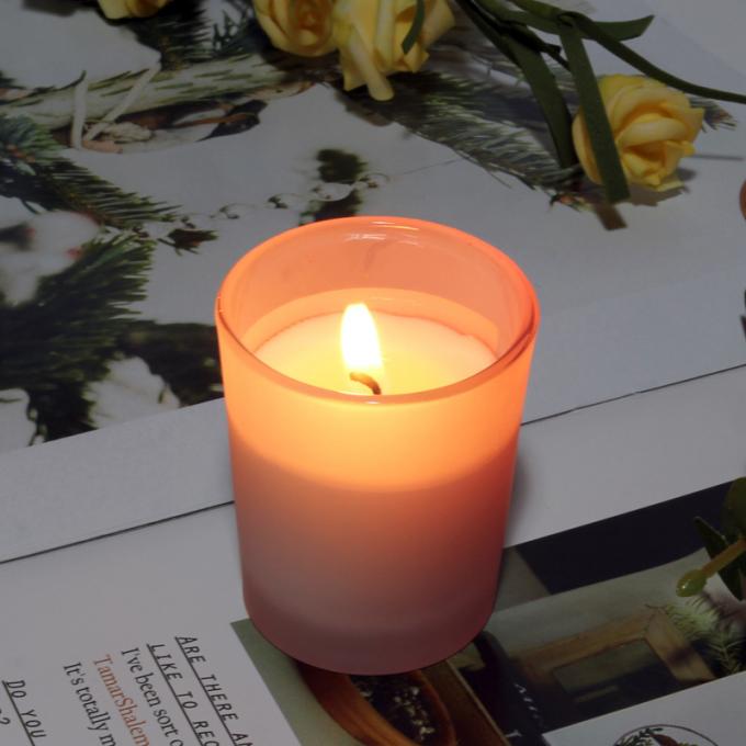 El vidrio duradero sin humo al por mayor 35 horas de madre relajante altamente perfumada duradera sospechó la vela perfumada de los hombres del tarro de las velas