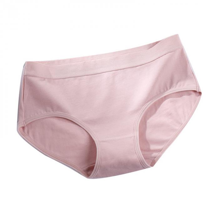 Ropa interior del período del tamaño extra grande de las bragas de las mujeres de la muchacha preciosa respirable del estudiante de la cintura de la muchacha al por mayor del algodón medio de Traceless