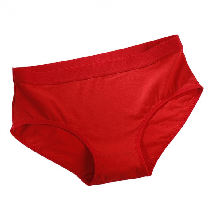 Ropa interior del período del tamaño extra grande de las bragas de las mujeres de la muchacha preciosa respirable del estudiante de la cintura de la muchacha al por mayor del algodón medio de Traceless