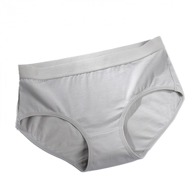 Ropa interior del período del tamaño extra grande de las bragas de las mujeres de la muchacha preciosa respirable del estudiante de la cintura de la muchacha al por mayor del algodón medio de Traceless