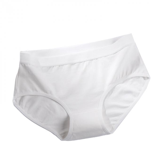 Ropa interior del período del tamaño extra grande de las bragas de las mujeres de la muchacha preciosa respirable del estudiante de la cintura de la muchacha al por mayor del algodón medio de Traceless