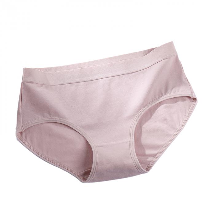 Ropa interior del período del tamaño extra grande de las bragas de las mujeres de la muchacha preciosa respirable del estudiante de la cintura de la muchacha al por mayor del algodón medio de Traceless