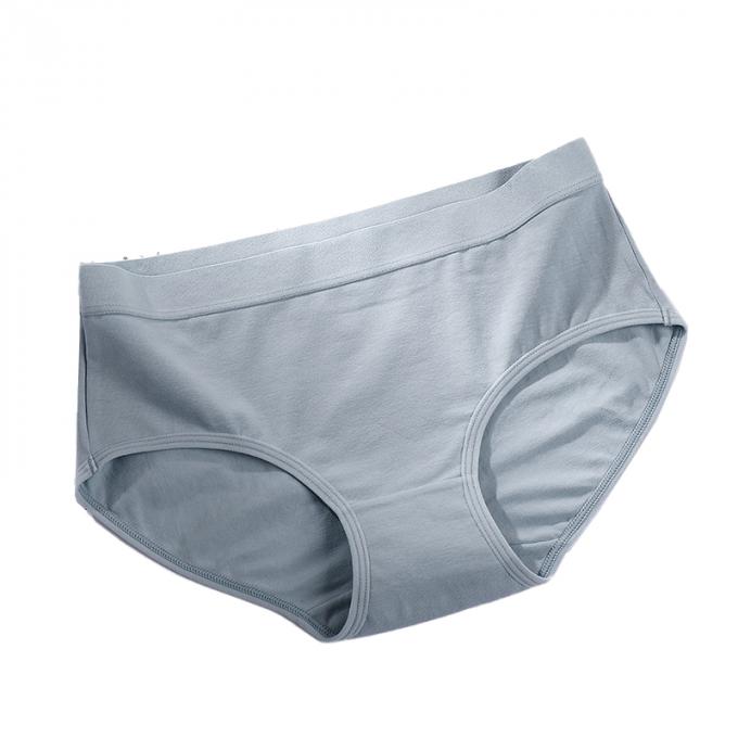 Ropa interior del período del tamaño extra grande de las bragas de las mujeres de la muchacha preciosa respirable del estudiante de la cintura de la muchacha al por mayor del algodón medio de Traceless