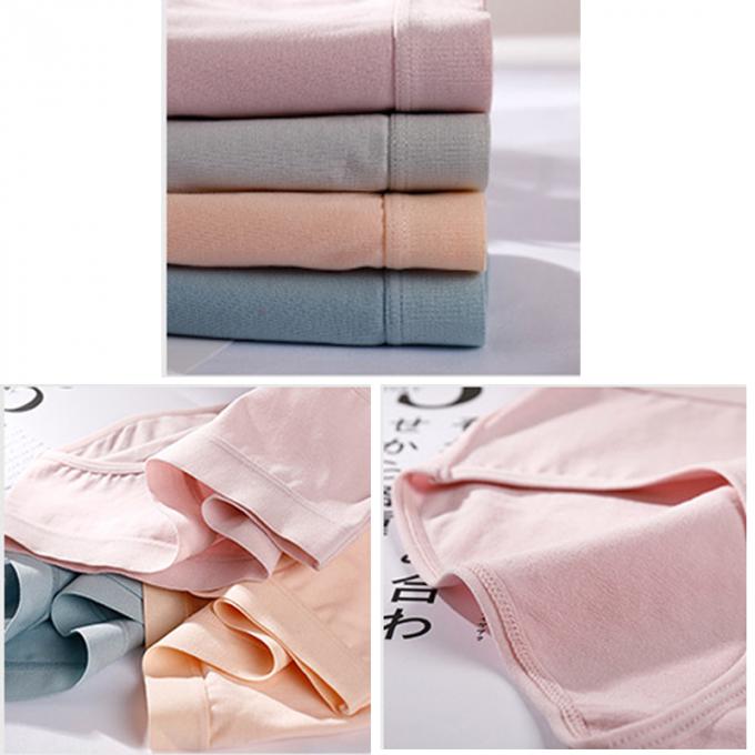 Ropa interior del período del tamaño extra grande de las bragas de las mujeres de la muchacha preciosa respirable del estudiante de la cintura de la muchacha al por mayor del algodón medio de Traceless