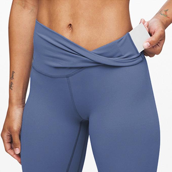 Pantalones de encargo de funcionamiento de la yoga del botín de las medias de la elevación del extremo de la cintura alta del botín del entrenamiento al por mayor de las polainas