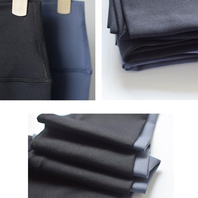 Pantalones de encargo de funcionamiento de la yoga del botín de las medias de la elevación del extremo de la cintura alta del botín del entrenamiento al por mayor de las polainas