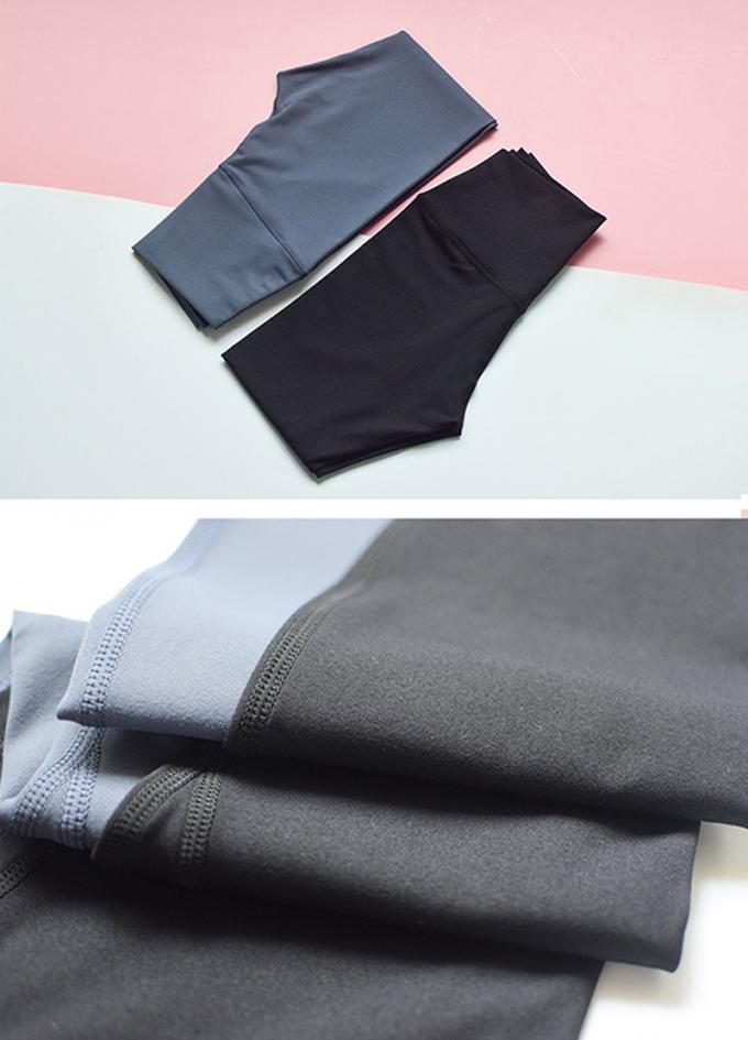 Pantalones de encargo de funcionamiento de la yoga del botín de las medias de la elevación del extremo de la cintura alta del botín del entrenamiento al por mayor de las polainas