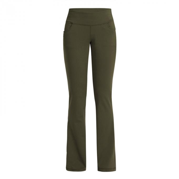 2021 altos pantalones de la yoga de la aptitud de Waisted menosprecian para estirar la yoga inconsútil Legging de la pierna de los pantalones del tamaño extra grande casual amplio de las mujeres