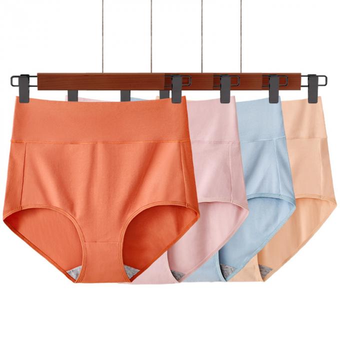 Señora Psnties de la ropa interior de las mujeres del algodón de las mujeres inconsútiles de las bragas del bikini del estiramiento del algodón de las mujeres del esencial