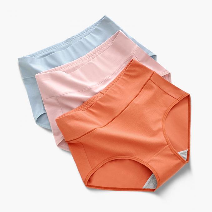 Señora Psnties de la ropa interior de las mujeres del algodón de las mujeres inconsútiles de las bragas del bikini del estiramiento del algodón de las mujeres del esencial