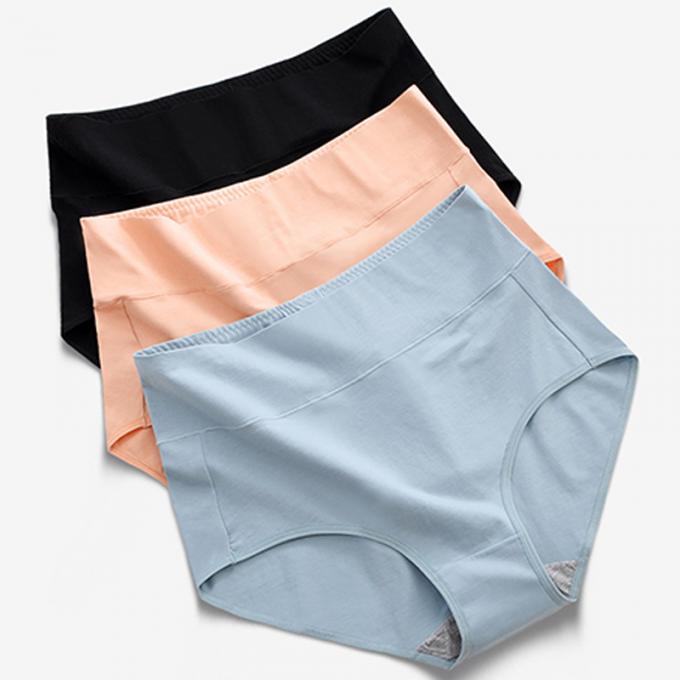 Señora Psnties de la ropa interior de las mujeres del algodón de las mujeres inconsútiles de las bragas del bikini del estiramiento del algodón de las mujeres del esencial