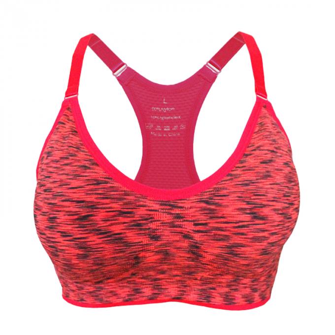La Rápido-sequedad sólida a prueba de choques de Wicking de la ropa interior de la aptitud superior de las camisas de los sujetadores de los deportes crea el sujetador de los deportes para requisitos particulares de Crossfit