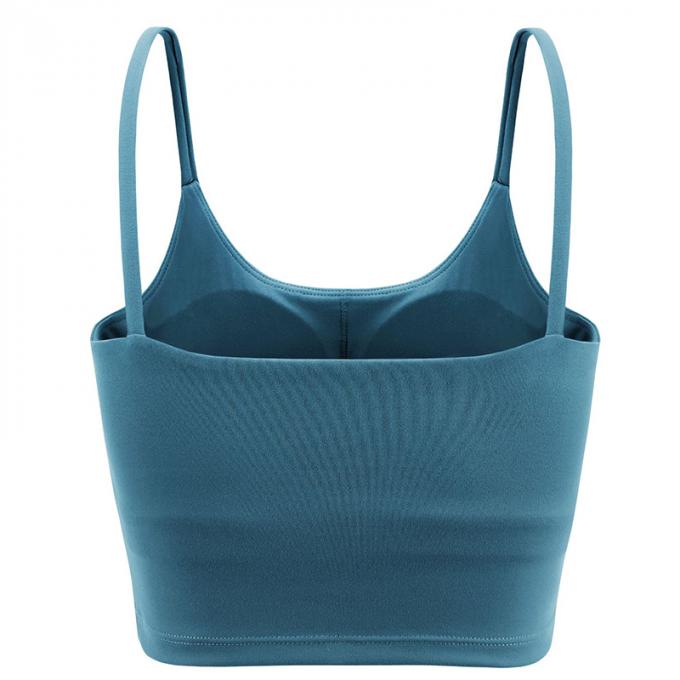 Nuevo estilo 2020 rellenado camisetas sin mangas inconsútiles sin mangas de funcionamiento de la yoga de las camisas del entrenamiento de la aptitud del sujetador de los deportes