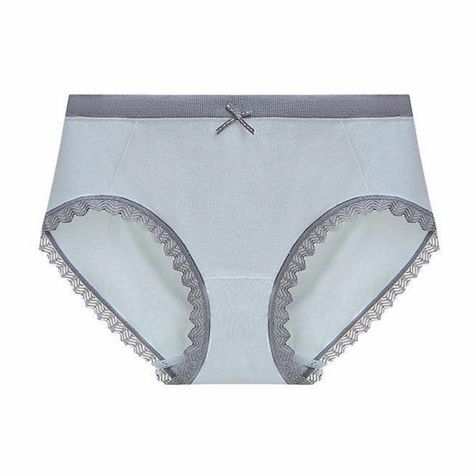 Las bragas al por mayor de la ropa interior atan las bragas del bikini para mujeres inconsútiles de la ropa interior del algodón de la cintura de las mujeres las mediados de
