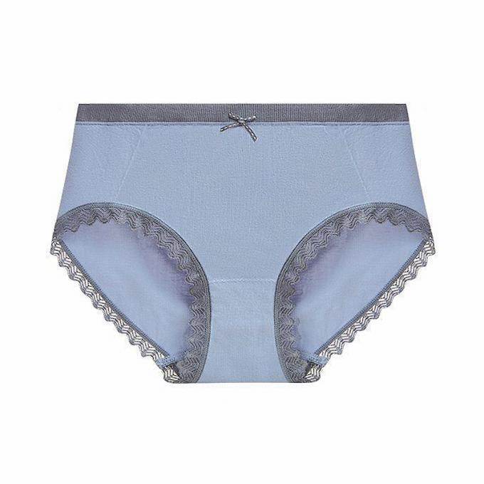 Las bragas al por mayor de la ropa interior atan las bragas del bikini para mujeres inconsútiles de la ropa interior del algodón de la cintura de las mujeres las mediados de