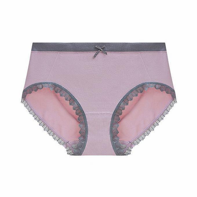 Las bragas al por mayor de la ropa interior atan las bragas del bikini para mujeres inconsútiles de la ropa interior del algodón de la cintura de las mujeres las mediados de