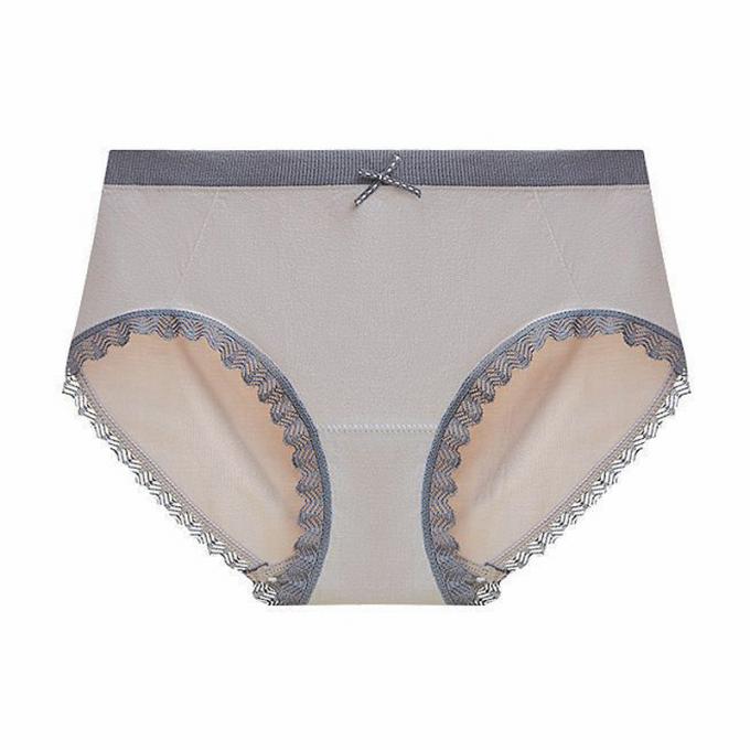 Las bragas al por mayor de la ropa interior atan las bragas del bikini para mujeres inconsútiles de la ropa interior del algodón de la cintura de las mujeres las mediados de
