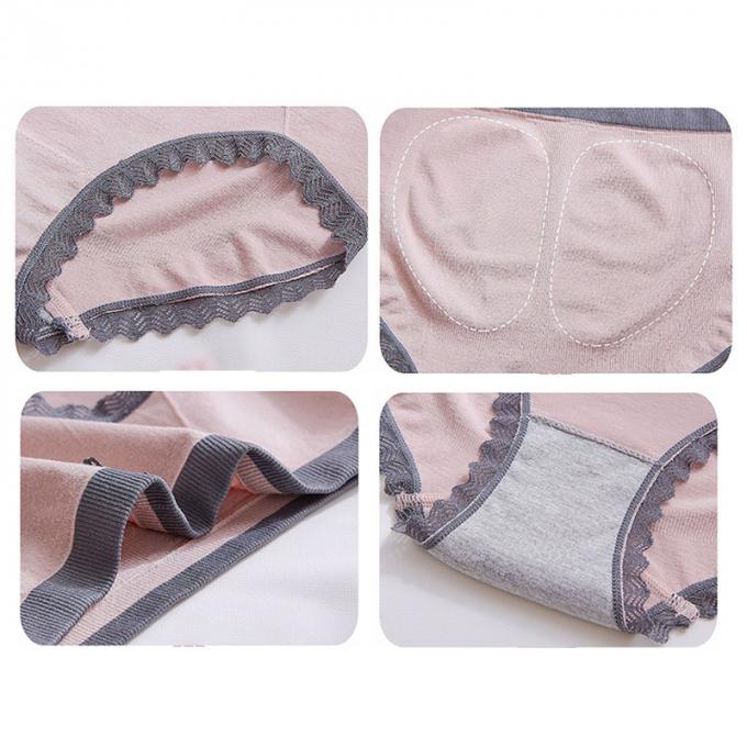 Las bragas al por mayor de la ropa interior atan las bragas del bikini para mujeres inconsútiles de la ropa interior del algodón de la cintura de las mujeres las mediados de
