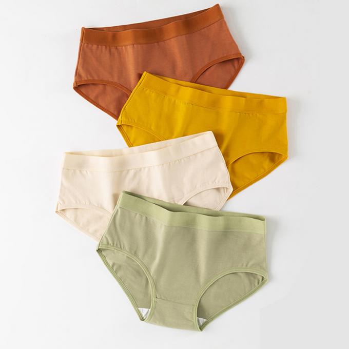 Mujeres de las bragas de la ropa interior de la ropa interior del tamaño extra grande del algodón de las bragas de la lencería sexy de las señoras del algodón de las mujeres de las bragas de las muchachas