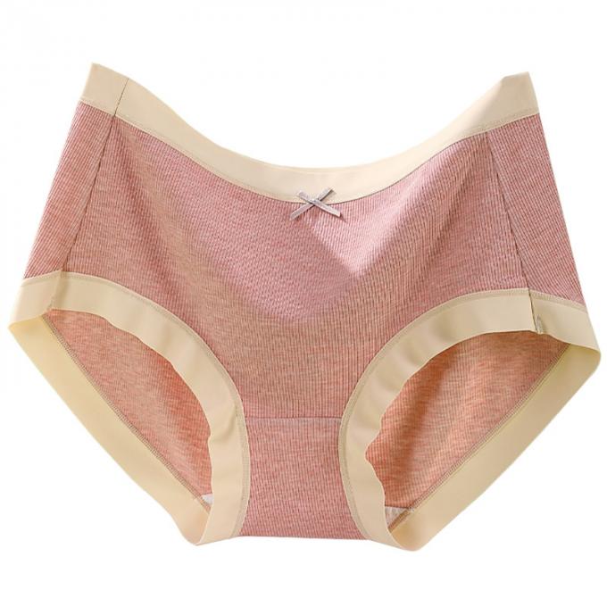La ropa interior respirable del tamaño extra grande de la cintura de la muchacha al por mayor del algodón medio de Traceless 3 capas se escapa las bragas de las mujeres de la prueba