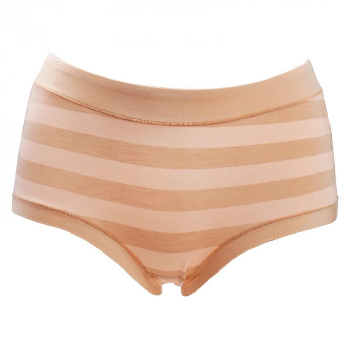 Bragas rayadas modales al por mayor para la ropa interior respirable cómoda de las mujeres del tamaño extra grande del estilo japonés de las señoras