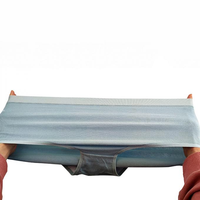 Mediados de cintura del tamaño extra grande del algodón para mujer al por mayor de la ropa interior ningunas bragas de las señoras de la cobertura total del top del mollete breves