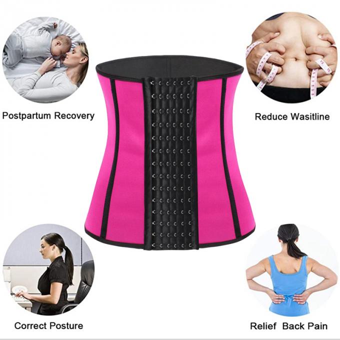 Regalo al por mayor del tamaño extra grande de la talladora del cuerpo del reloj de arena de los corsés de la faja del deporte del látex de Underbust de las mujeres para las fajas de la cintura de la mamá