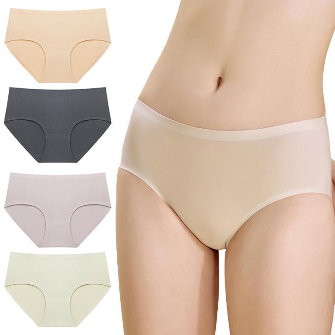 Período atractivo de la mediados de la cintura de las mujeres al por mayor breve ropa interior llena del tamaño extra grande 3 capas de las mujeres del tamaño extra grande de la ropa interior