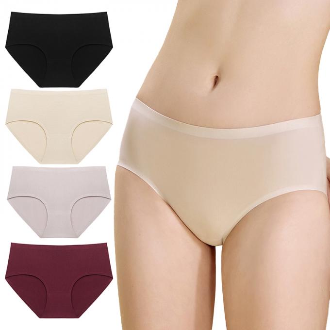 Período atractivo de la mediados de la cintura de las mujeres al por mayor breve ropa interior llena del tamaño extra grande 3 capas de las mujeres del tamaño extra grande de la ropa interior