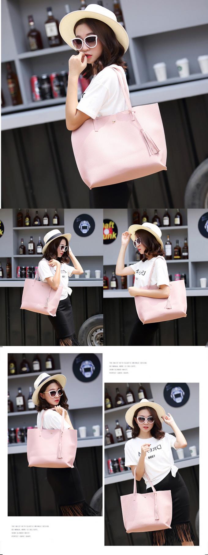 Los nuevos bolsos europeos de las mujeres de los bolsos llevan a hombros el hombro colorido de los bolsos de mano de las señoras de señora School Bag Casual
