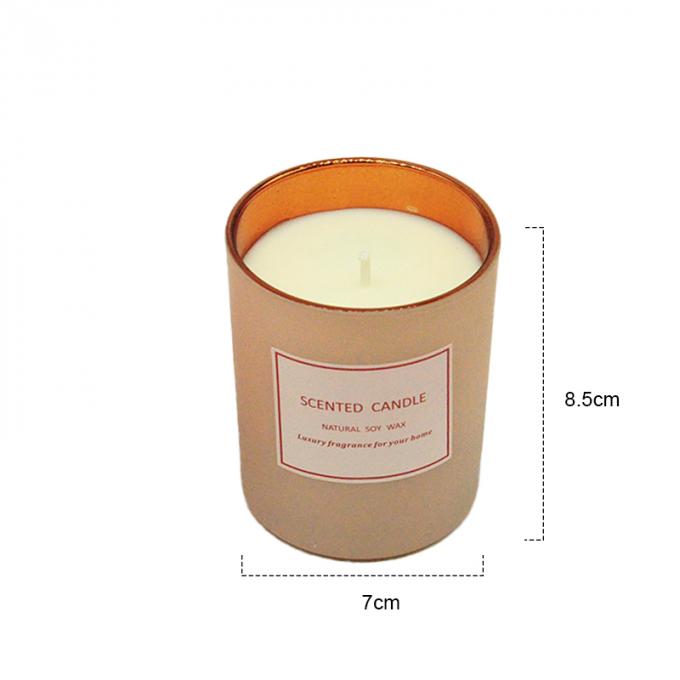 Vela perfumada del Aromatherapy de la soja de la cera sin humo respetuosa del medio ambiente al por mayor de la cera con la caja de regalo de la tapa para el cumpleaños Valentine Day Weddings