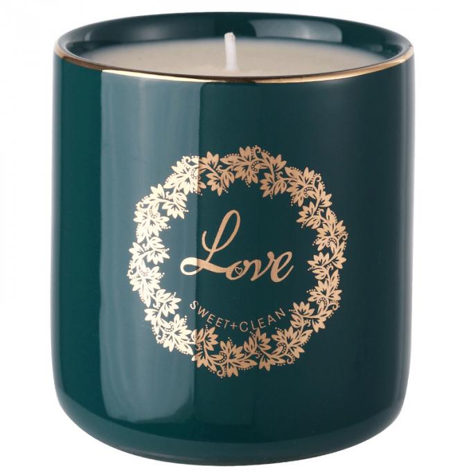 La cera natural Rose Jasmine Scent Luxury de la soja mira al trasluz la venta al por mayor de Valentine Day Weddings Scented Candles del cumpleaños del día de la madre