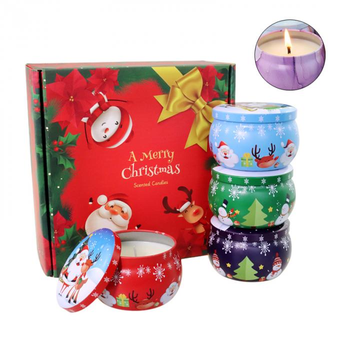 La duración sin humo respetuosa del medio ambiente de Rose Jasmine Scent Mother Day Birthday Valentine Weddings Soy Candle Long sospechó a Tin Candles