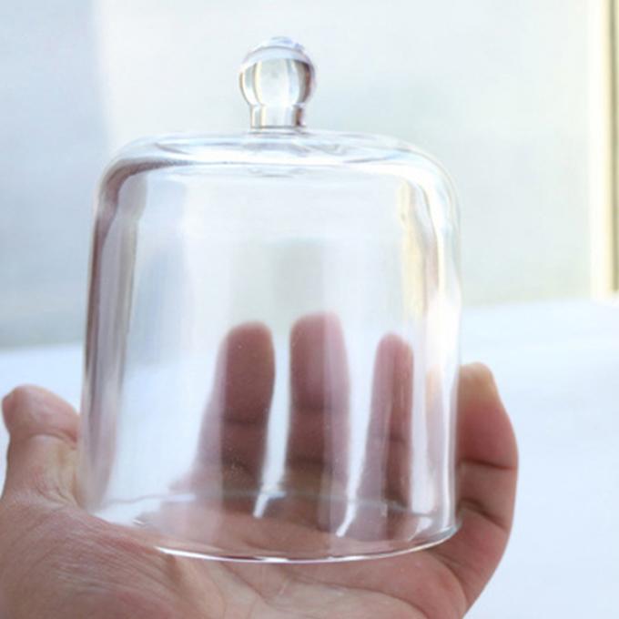 El aceite esencial de lujo azul de cristal duradero sin humo respetuoso del medio ambiente de Bell de viento sospechó velas en el tarro de cristal