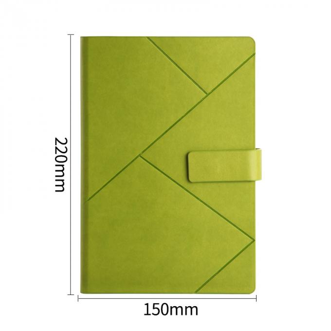 Línea de cerradura del cuaderno del negro del cuaderno A5 del negocio de los viajeros que ata los diarios creativos diarios del cuaderno